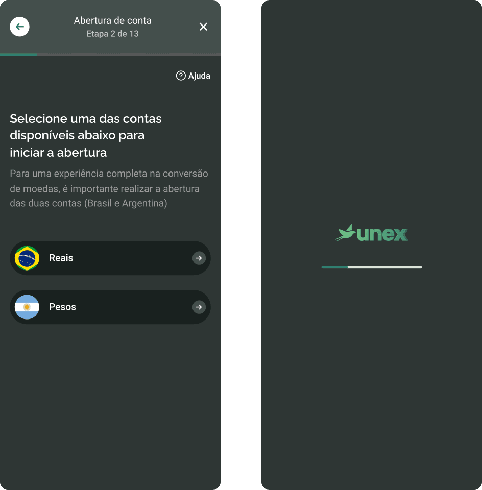 UNEX imagem de introdução